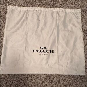 Coach White Storage Bag